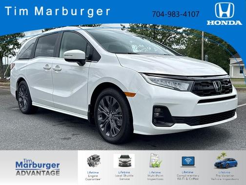 Platinum White Pearl 2026 Honda Odyssey Touring
