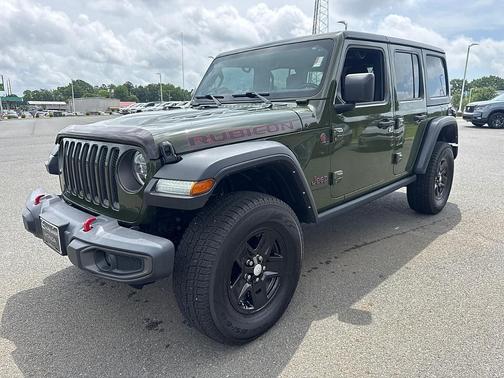 Sarge Green Clearcoat 2021 Jeep Wrangler Unlimited Rubicon