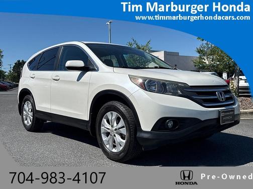 White Diamond Pearl 2013 Honda CR-V EX
