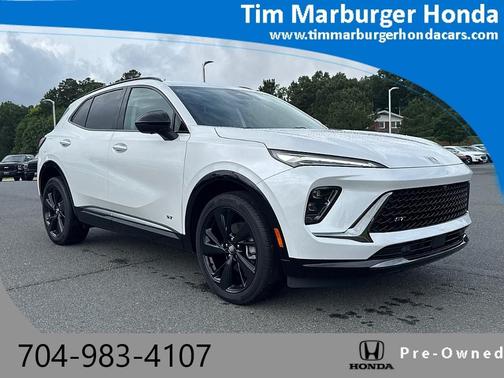 White Frost Tri-Coat 2025 Buick Envision Sport Touring