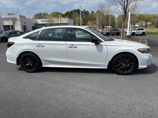 Platinum White Pearl 2026 Honda Civic Sport