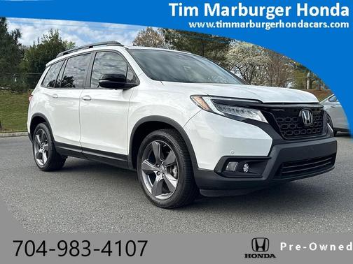 Platinum White Pearl 2020 Honda Passport Touring