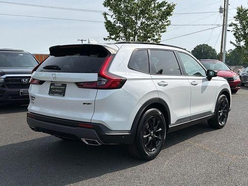 White 2026 Honda CR-V Hybrid Sport
