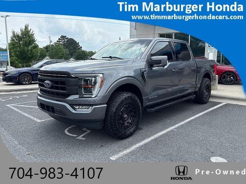 Gray Metallic 2021 Ford F-150 Lariat