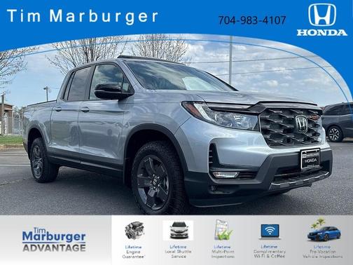 Solar Silver Metallic 2026 Honda Ridgeline TrailSport