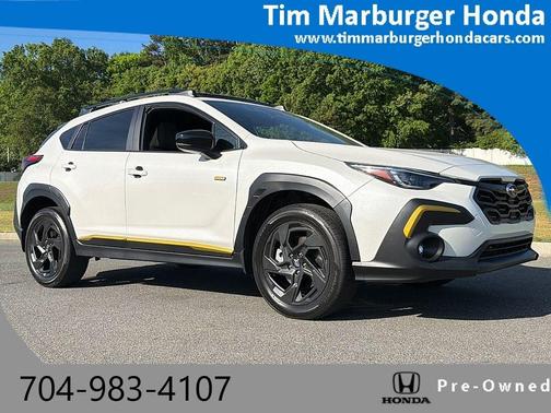 Crystal White Pearl 2024 Subaru Crosstrek Sport