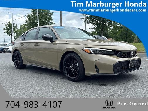 Brown 2026 Honda Civic Sport