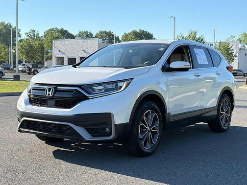 Platinum White 2022 Honda CR-V EX