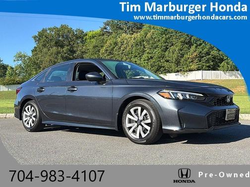 Meteorite Gray 2026 Honda Civic LX