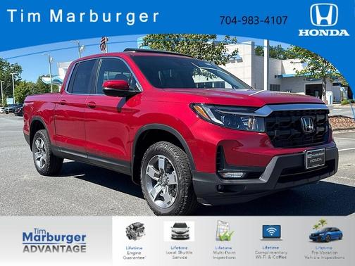 Radiant Red Metallic II 2026 Honda Ridgeline RTL