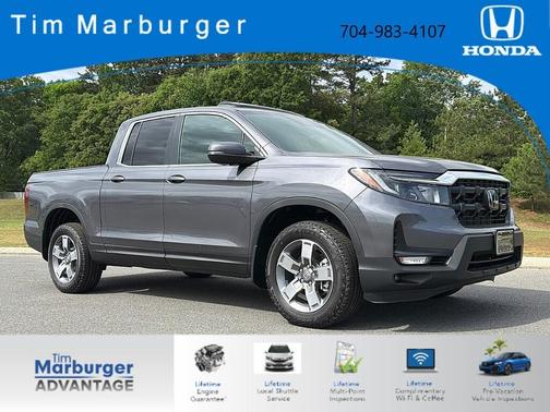 Modern Steel Metallic 2026 Honda Ridgeline RTL