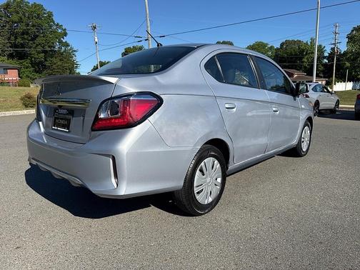 Mercury Gray 2023 Mitsubishi Mirage G4 ES