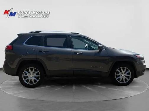 Gray 2018 Jeep Cherokee Limited