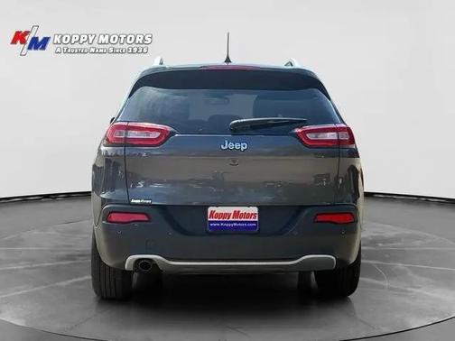 Gray 2018 Jeep Cherokee Limited