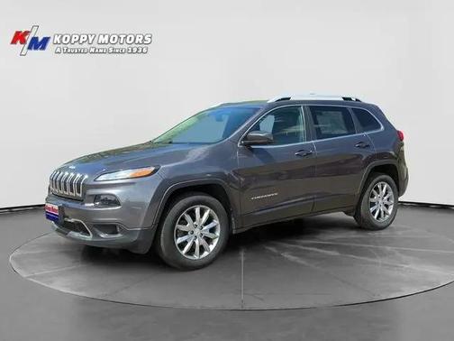 Gray 2018 Jeep Cherokee Limited