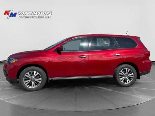Scarlet Ember 2018 Nissan Pathfinder S