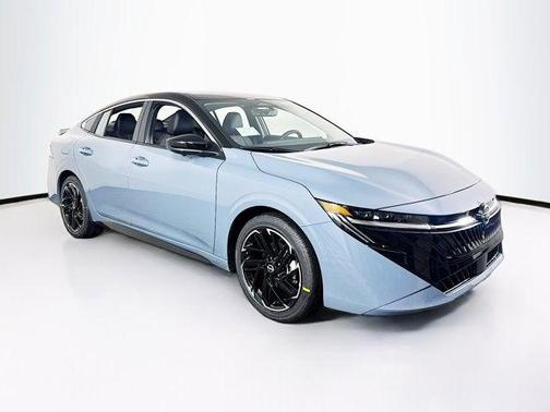 Atlantic Gray Metallic/Super Black 2026 Nissan Sentra SR