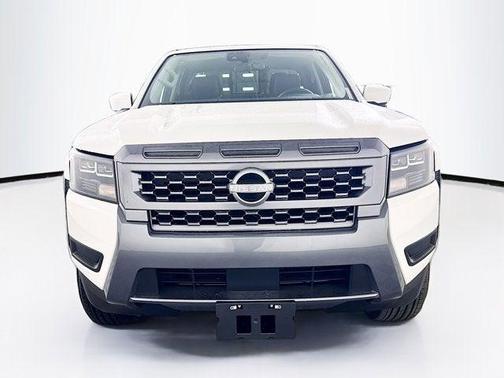 Glacier White 2026 Nissan Frontier SV