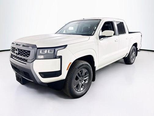 Glacier White 2026 Nissan Frontier SV