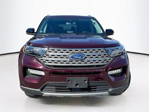 Jewel Red Metallic Tinted Clearcoat 2023 Ford Explorer Limited