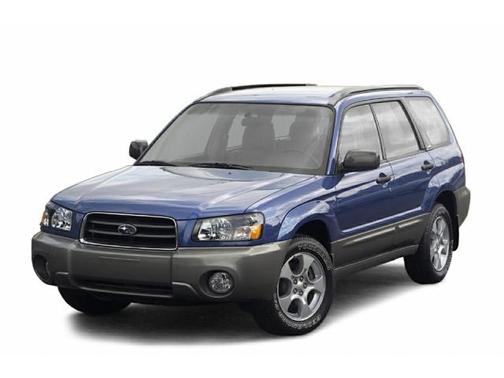 Woodland Green Pearl/Textured Gray 2003 Subaru Forester 2.5 X