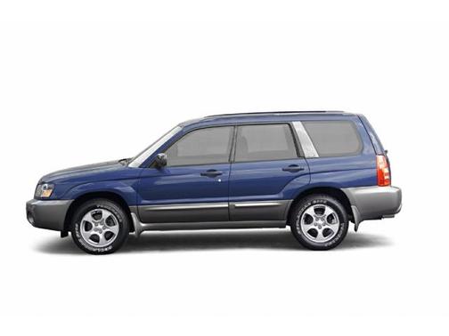 Woodland Green Pearl/Textured Gray 2003 Subaru Forester 2.5 X