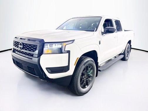 Glacier White 2026 Nissan Frontier SV