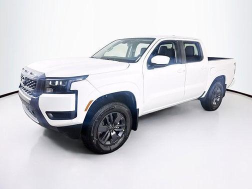Glacier White 2026 Nissan Frontier SV