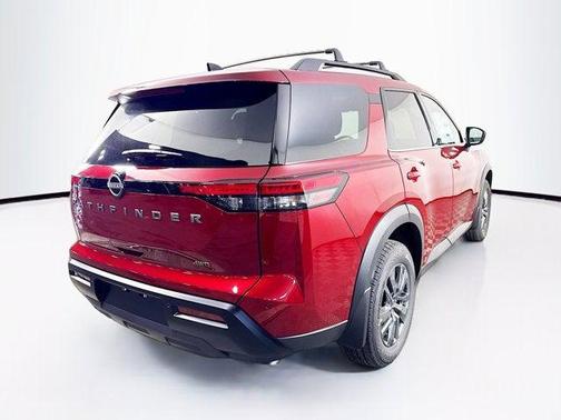 Scarlet Ember Tintcoat 2026 Nissan Pathfinder SV