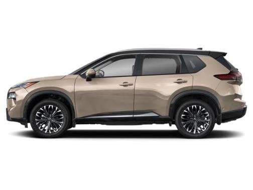 Everest White Pearl/Super Black 2026 Nissan Rogue Platinum