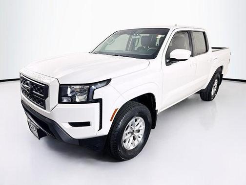Glacier White 2024 Nissan Frontier SV