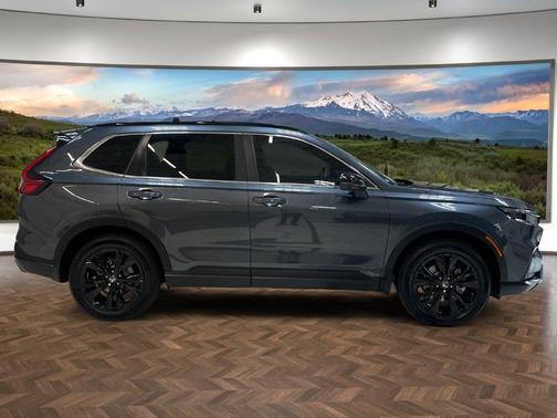 Meteorite Gray Metallic 2024 Honda CR-V Hybrid Sport Touring