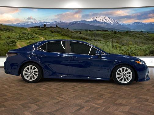 Blue 2023 Toyota Camry LE