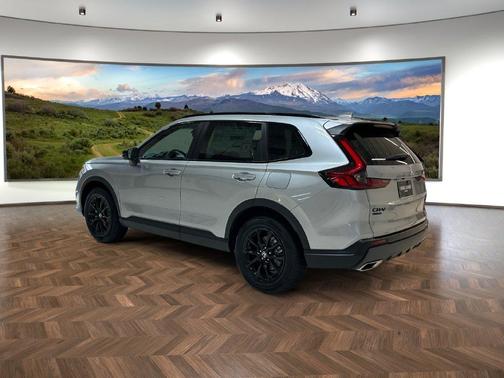 Solar Silver Metallic 2026 Honda CR-V Hybrid Sport