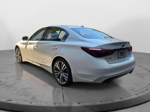 Majestic White 2023 INFINITI Q50 SENSORY