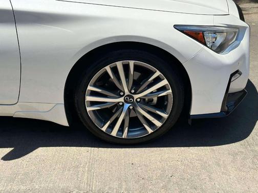 Majestic White 2023 INFINITI Q50 SENSORY