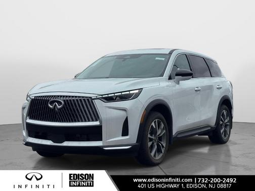 Radiant White 2026 INFINITI QX60 PURE AWD