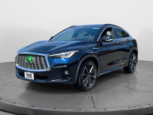 Hermosa Blue 2023 INFINITI QX55 ESSENTIAL