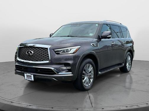 Anthracite Gray 2023 INFINITI QX80 Luxe