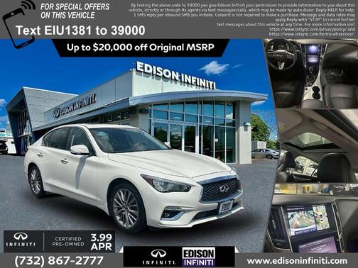 2022 INFINITI Q50 LUXE