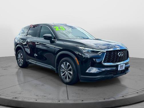 Diamond Black 2025 INFINITI QX60 Pure