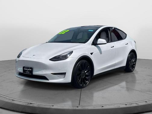 Black 2022 Tesla Model Y Performance