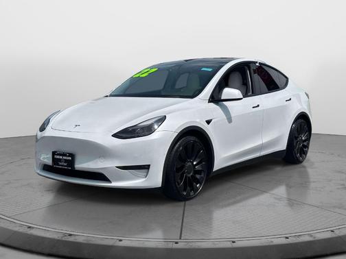 Black 2022 Tesla Model Y Performance