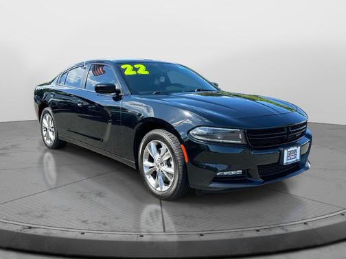 Pitch Black Clearcoat 2022 Dodge Charger SXT