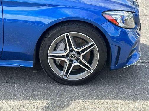 Blue 2023 Mercedes-Benz C-Class C 300 4MATIC