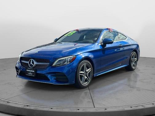 Blue 2023 Mercedes-Benz C-Class C 300 4MATIC