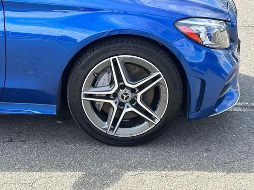 Blue 2023 Mercedes-Benz C-Class C 300 4MATIC