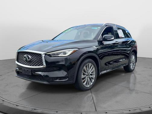 Black Obsidian 2023 INFINITI QX50 Luxe