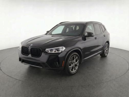 Black Sapphire Metallic 2022 BMW X3 xDrive30i