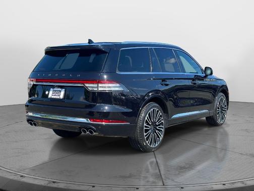 Infinite Black Metallic 2023 Lincoln Aviator Black Label AWD